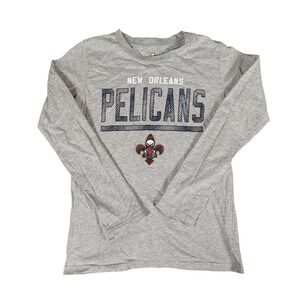 New Orleans Pelicans NBA Long Sleeve T-Shirt Men's Basketball Graphic‎